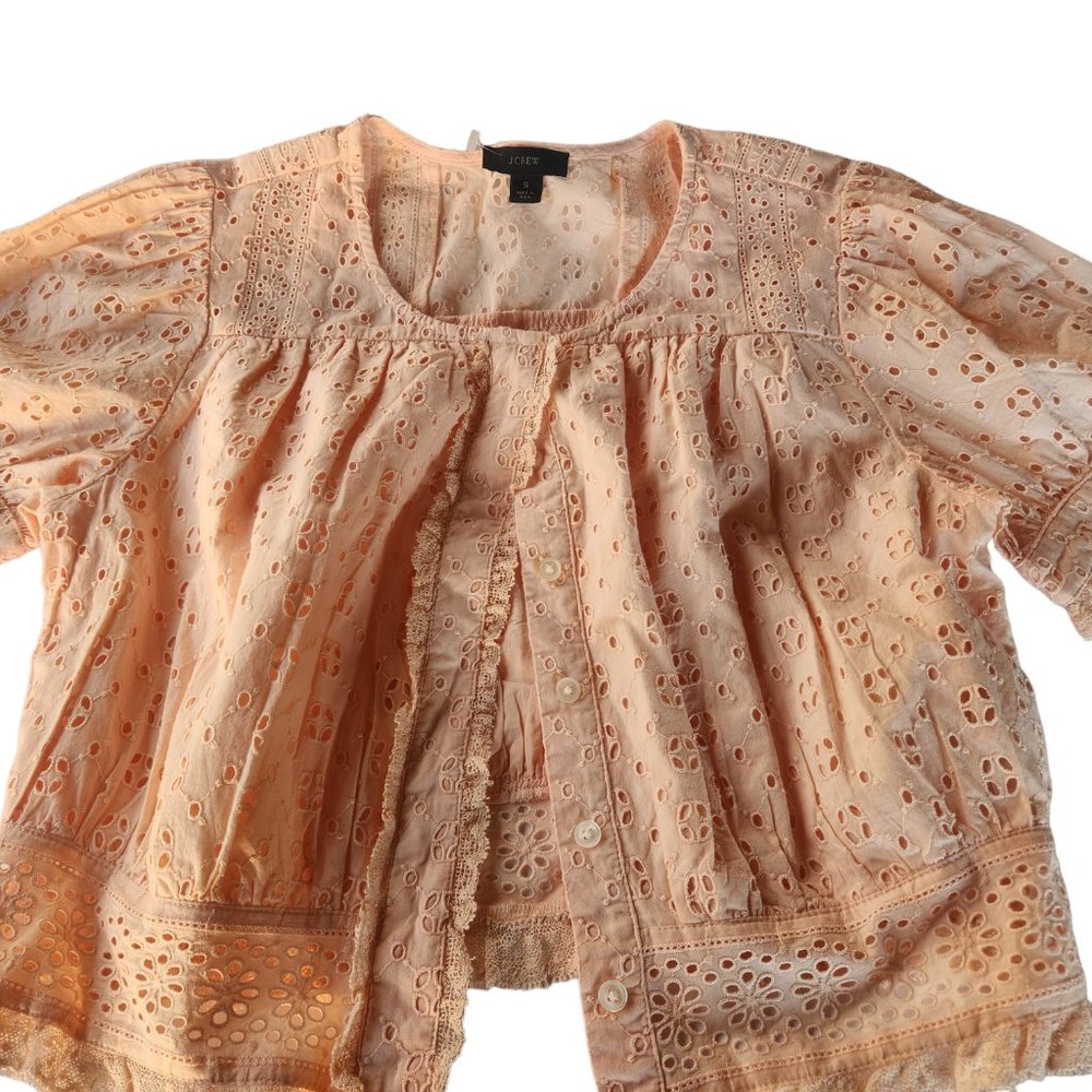 J.Crew lace top